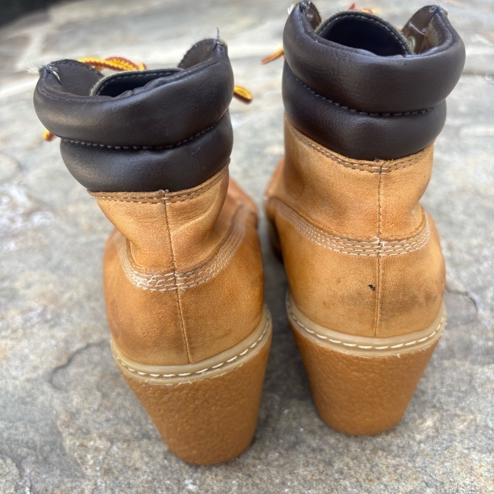 Timberland Earthkeepers Amston Wedge Boots - Picture 6 of 11
